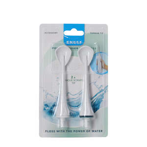 EKULF PowerFlosser Cordless Tongue Scraper Tip