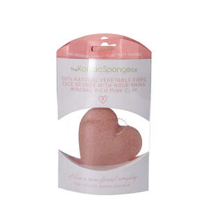 Konjac Sponge Face (Pink/hjerte)