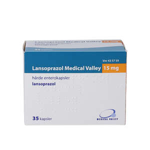 Lansoprazol Medical Valley 15 mg 35 stk