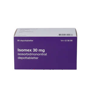 Isomex 30 mg 98 stk