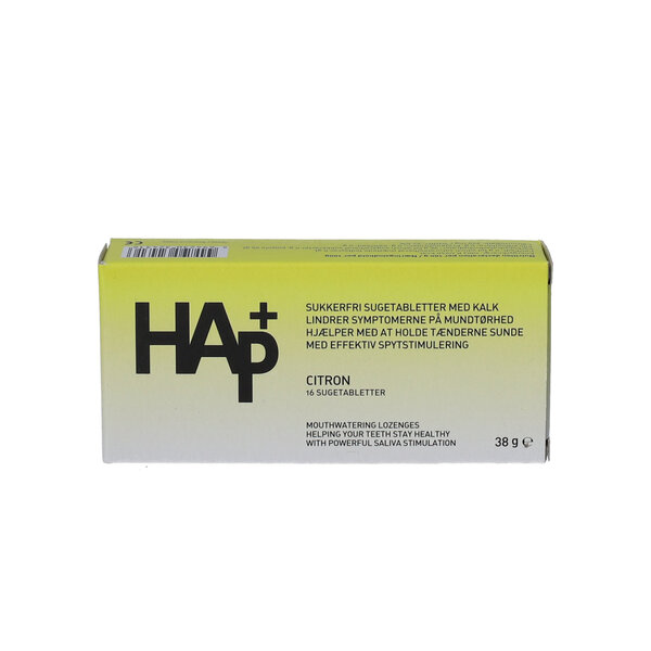 HAp+ Citron Sugetabletter
