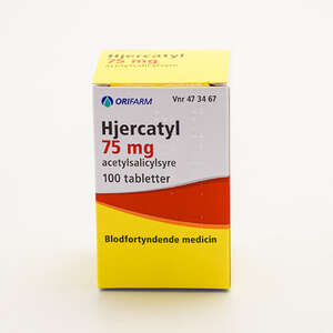 Hjercatyl 75 mg