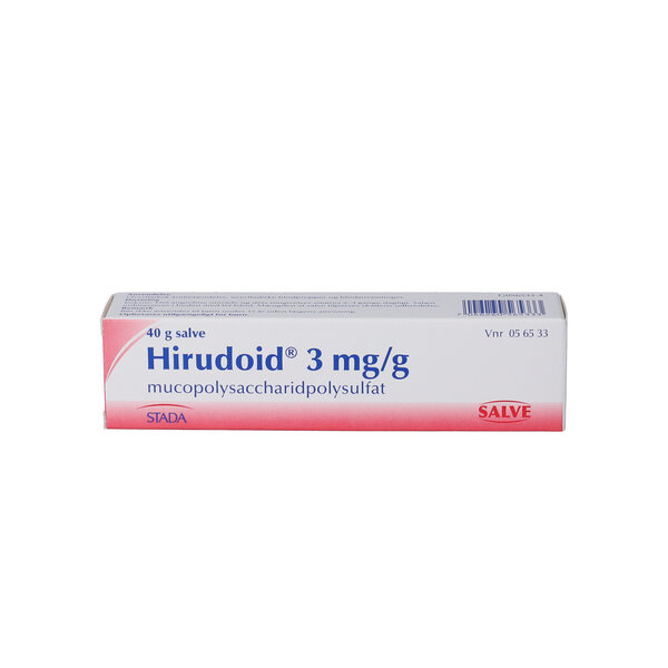 Hirudoid salve 3 mg/g 40 g