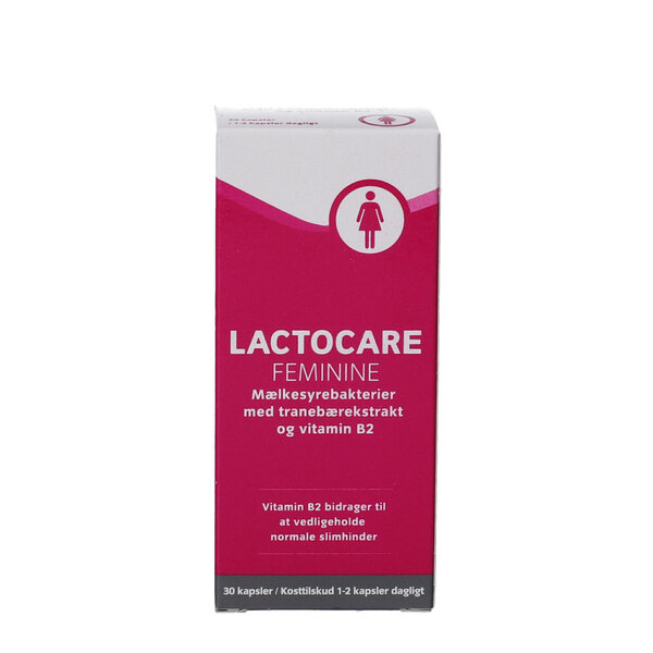Lactocare FEMININE Kapsler (30 stk)