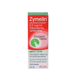 Zymelin næsespray 0,5 mg/ml 10 ml