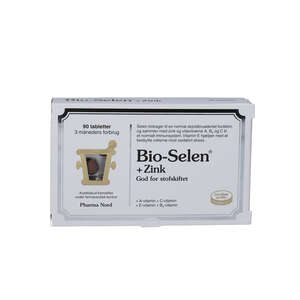Bio-Selen + Zink Tabletter (90 stk)