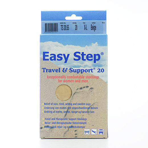 Easy Step Travel & Support Knæ (XL/beige)