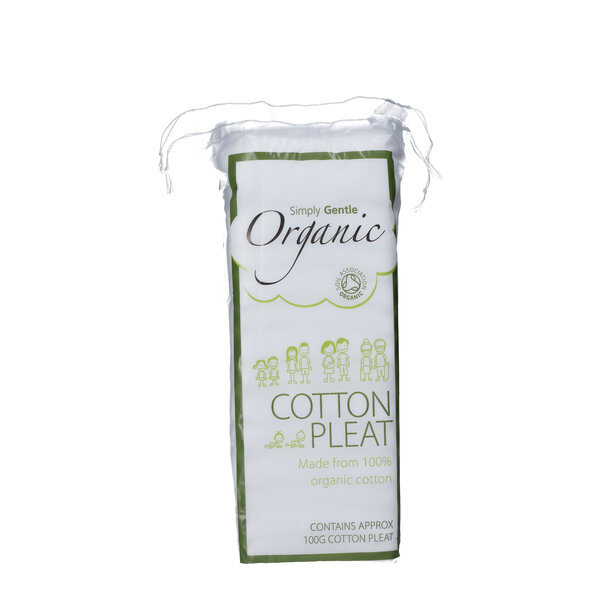 Simply Gentle Organic Cotton Pleat