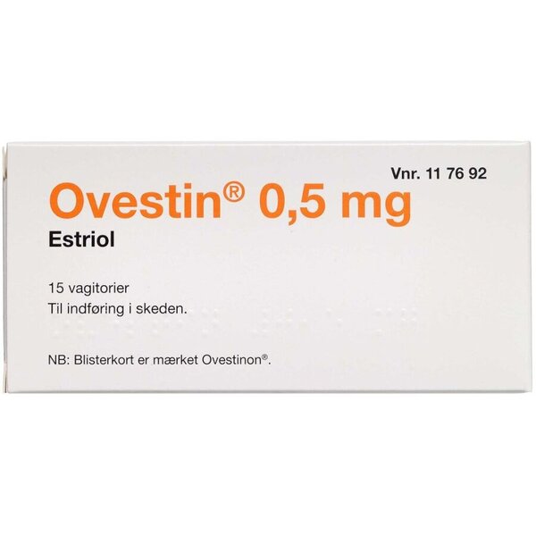 Ovestin vagitorier (2C4) 15 stk