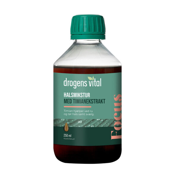 Drogens Vital Halsmikstur 250 Ml | Køb På DinApoteker.dk