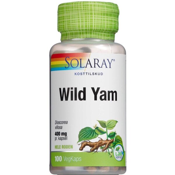 Solaray Wild Yam kapsler