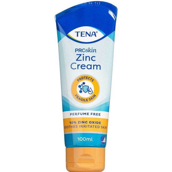 Tena Zinc Cream 100 ml Køb på DinApoteker.dk