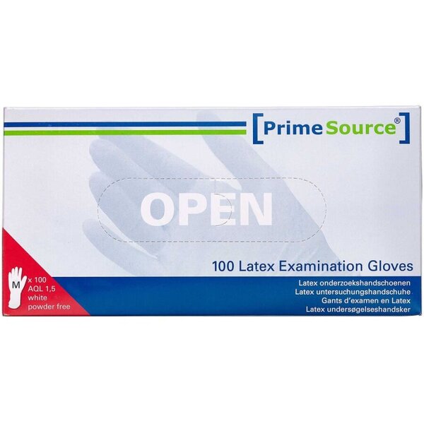 PrimeSource Latex Handsker u/pudder (M)