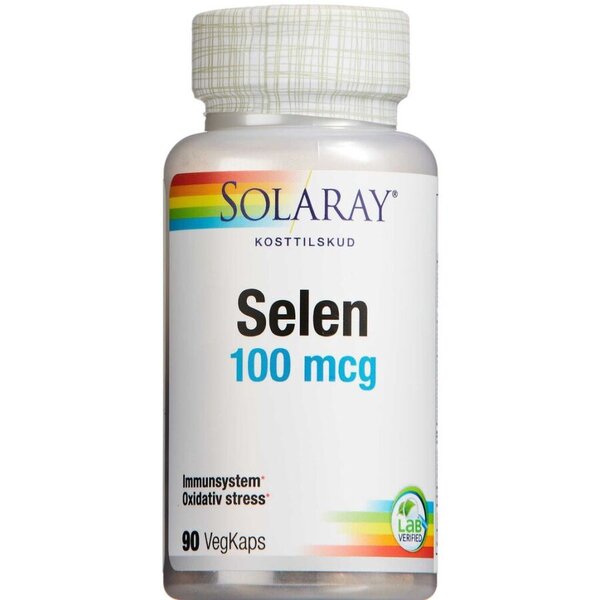 Solaray Selen kapsler