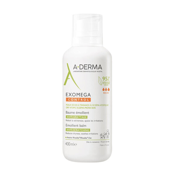 A-Derma Exomega Control Emollient Balm (400 ml)