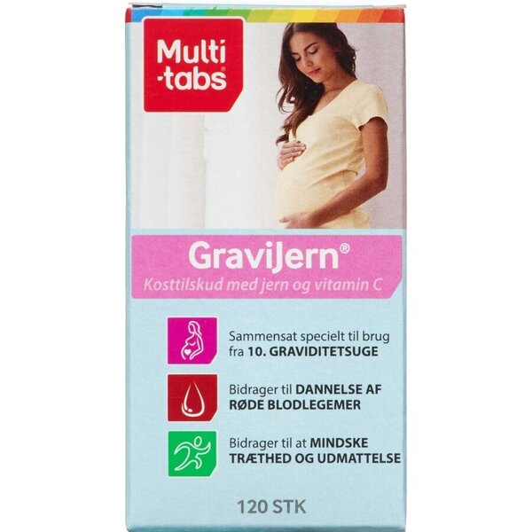 Multi-tabs GraviJern tabletter