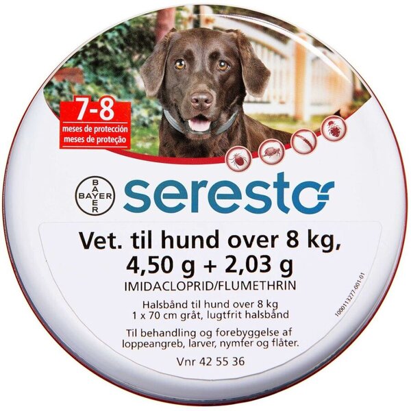 Seresto Vet (OR) til hunde over 8 kg