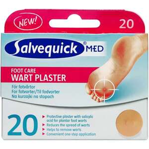 Salvequick Med Wart Plaster