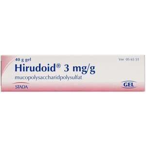 Hirudoid gel 3 mg/g 40 g