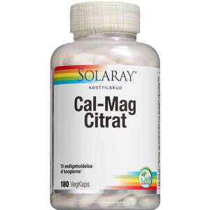 Solaray Cal-Mag 1:1 Citrat Kapsler