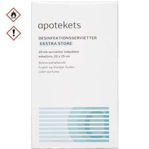 Apotekets Desinfektionsservietter