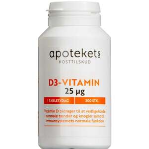 Apotekets D3-vitamin (25 mcg)