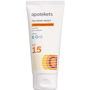 Apotekets Solcreme Ansigt SPF 15 (100 ml)