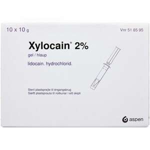 Xylocain ukonserveret 2%