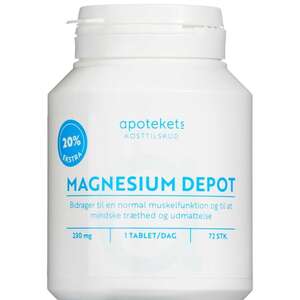 Apotekets Magnesium Depot (72 stk.)