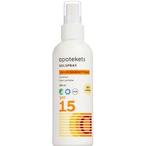 Apotekets Sol Spray SPF 15 (200 ml)