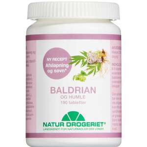 Baldrian-Humle tabletter