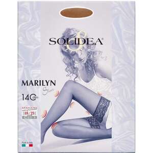 Solidea Marilyn Sheer Lårstrømper (L/Camel)