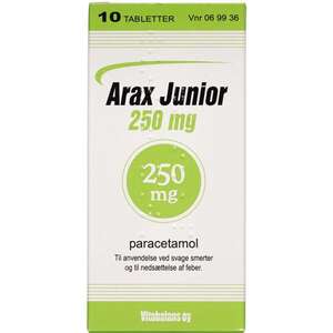 Arax Junior 250 mg 10 stk