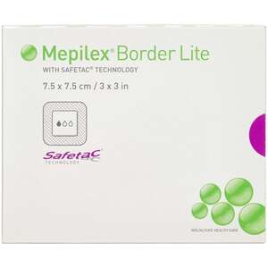 Mepilex Border Lite Skumbandage (7,5x7,5cm) 5 stk