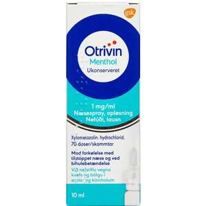 Otrivin menthol ukons. 1 mg/ml