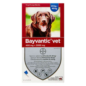 Bayvantic Vet. Opløsning Hund 25-40 kg