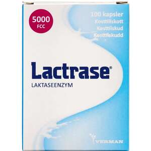 Lactrase Kapsler (100 stk.)