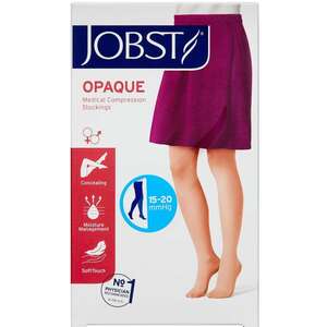 Jobst Opaque Strømpebukser (sort/l)