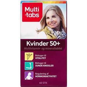 Multi-tabs Kvinder 50+ tabletter