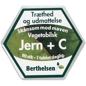 Berthelsen Jern+ C tabletter