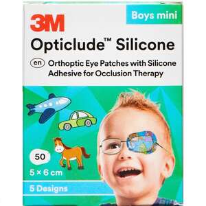 3M Opticlude Silicone Skeleplaster (mini/dreng)