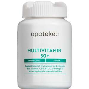 Apotekets Multivitamin 50+ tabletter