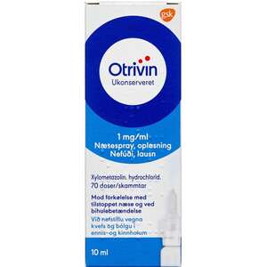 Otrivin ukonserveret 1 mg/ml
