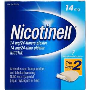 Nicotinell 14 mg/24 timer 7 stk