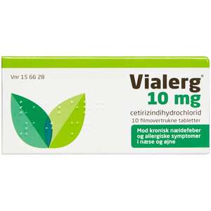 Vialerg 10 mg 10 stk