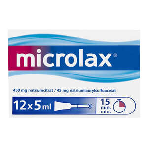 Microlax 12 * 5 ml