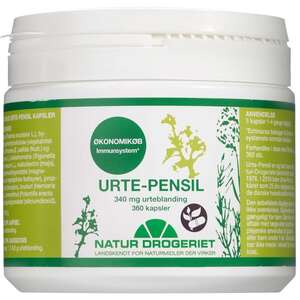 Urte-pensil Kapsler (360 stk.)