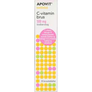 Apovit C-vitamin brus (hindbær)