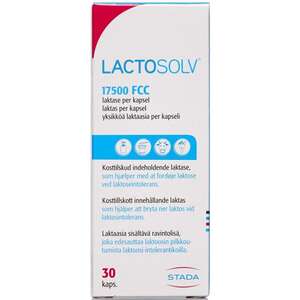 Lactosolv 17500 FCC Kapsler (30 stk.)