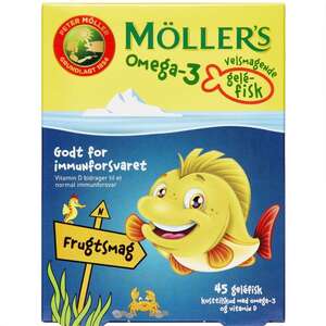 Möllers Omega-3 fisk (frugt)